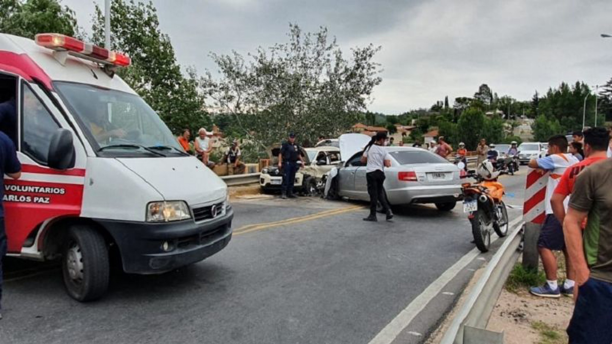 Córdoba: Un sujeto alcoholizado provocó una brutal colisión contra un vehículo en el que se trasladaba una familia