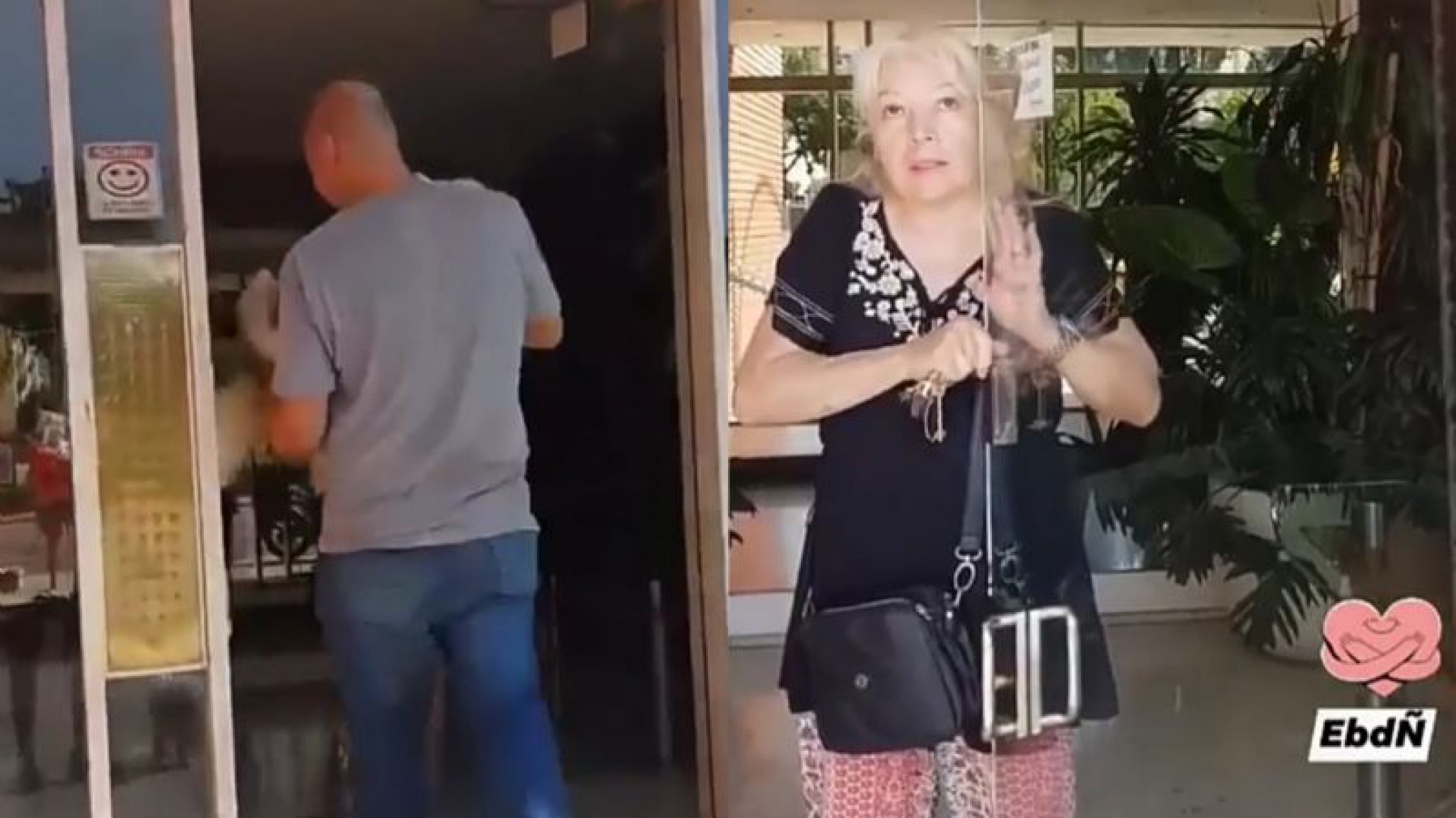 Vídeo viral: Usuarios indignados con el maltrato de una señora a una jubilada ”Ridícula”