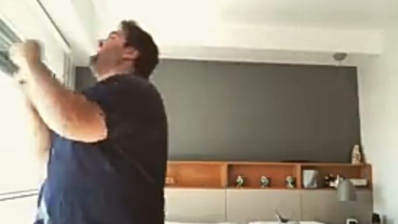 Darío Barassi explotó de felicidad al quedarse sin comida ¿Por qué?