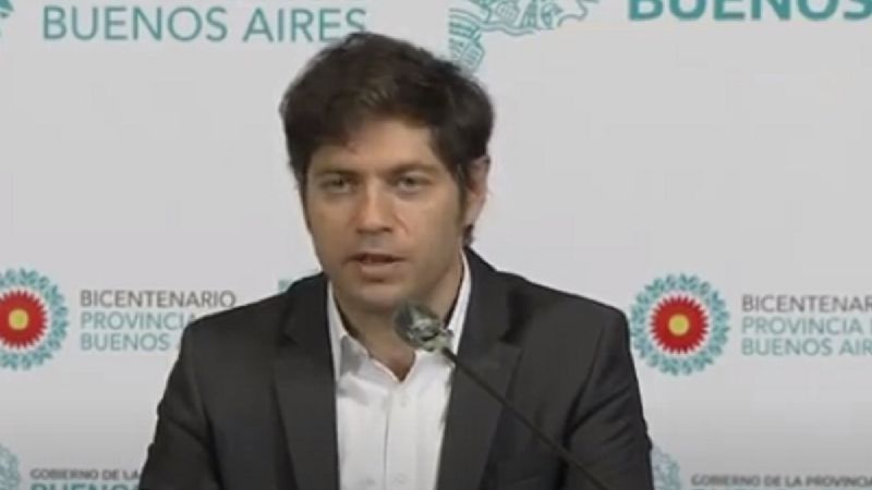 Axel Kicillof sobre la cuarentena administrada: se endurecen algunos aspectos del aislamiento ya conocidos