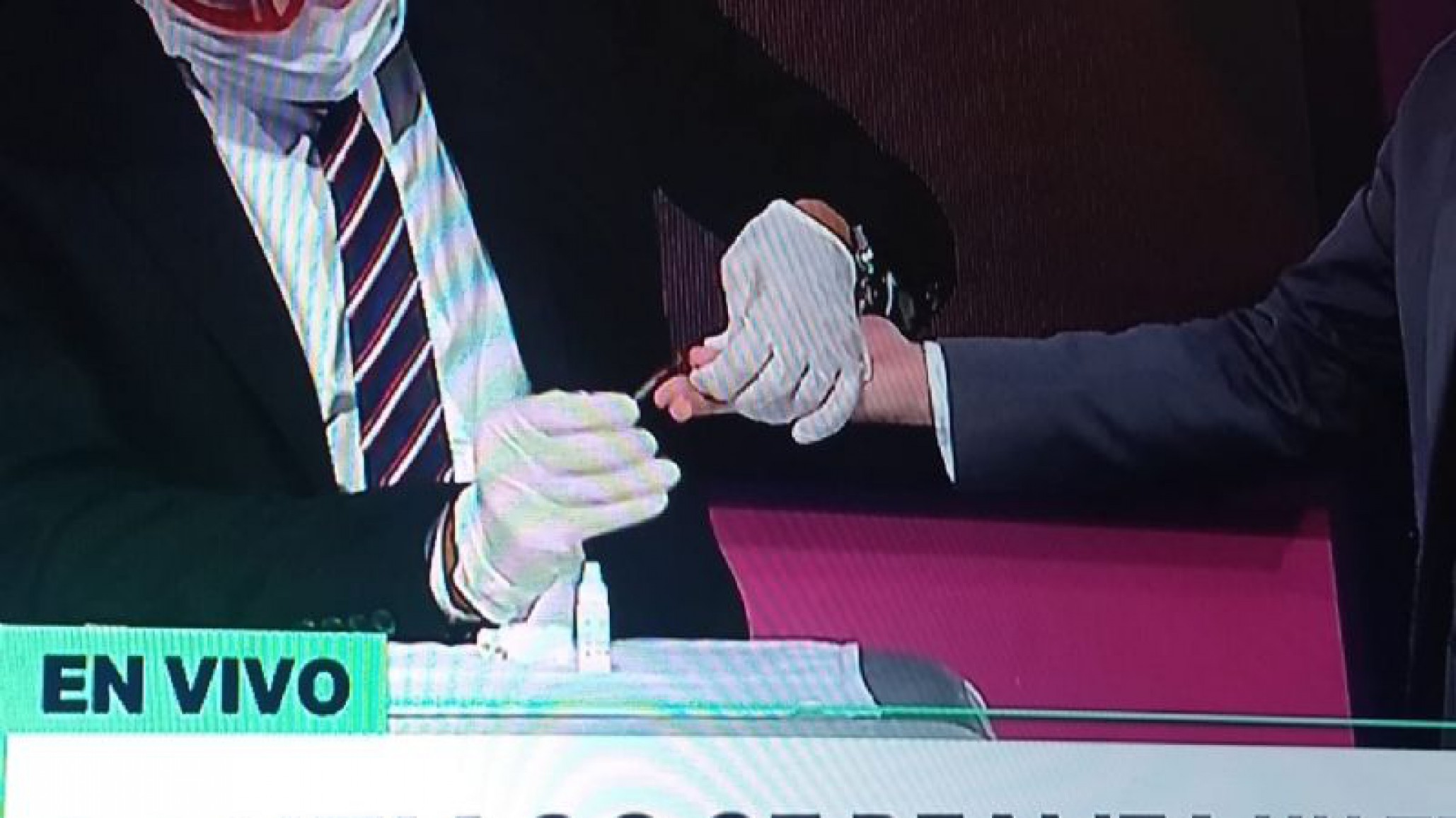 Santiago Del Moro se hizo un test de Covid-19 en vivo