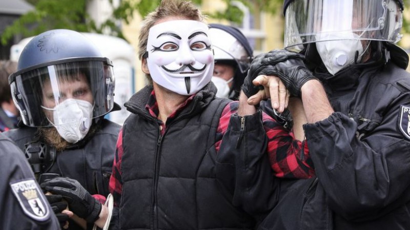 Alemania: Gran manifestación en contra de la cuarentena