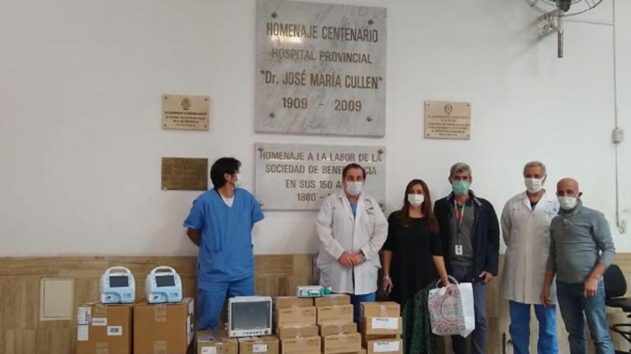 Lionel Messi y su fundación donaron respiradores a Santa Fe