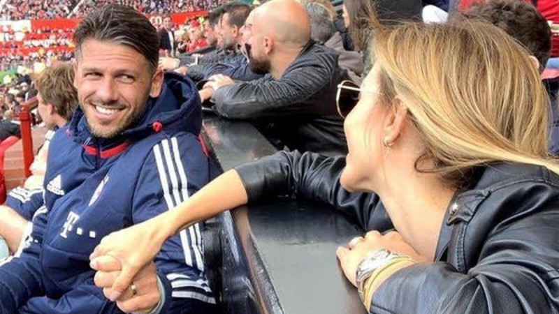 Evangelina Anderson y un vídeo del momento en que Martín Demichelis rompió en llanto