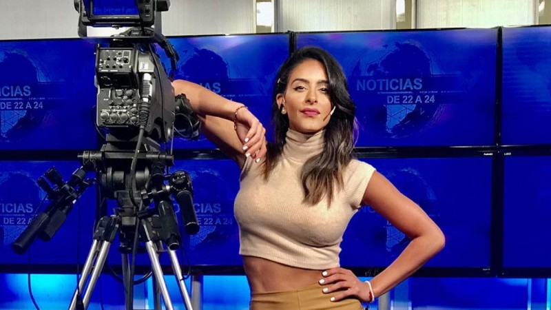 La conductora Celeste Muriega enciende las redes con un tutú