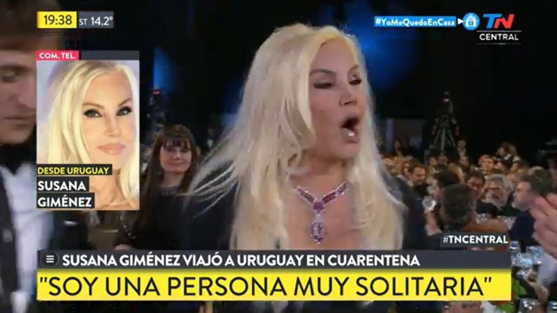 Tras la polémica, Susana Giménez “tenía permiso para viajar”