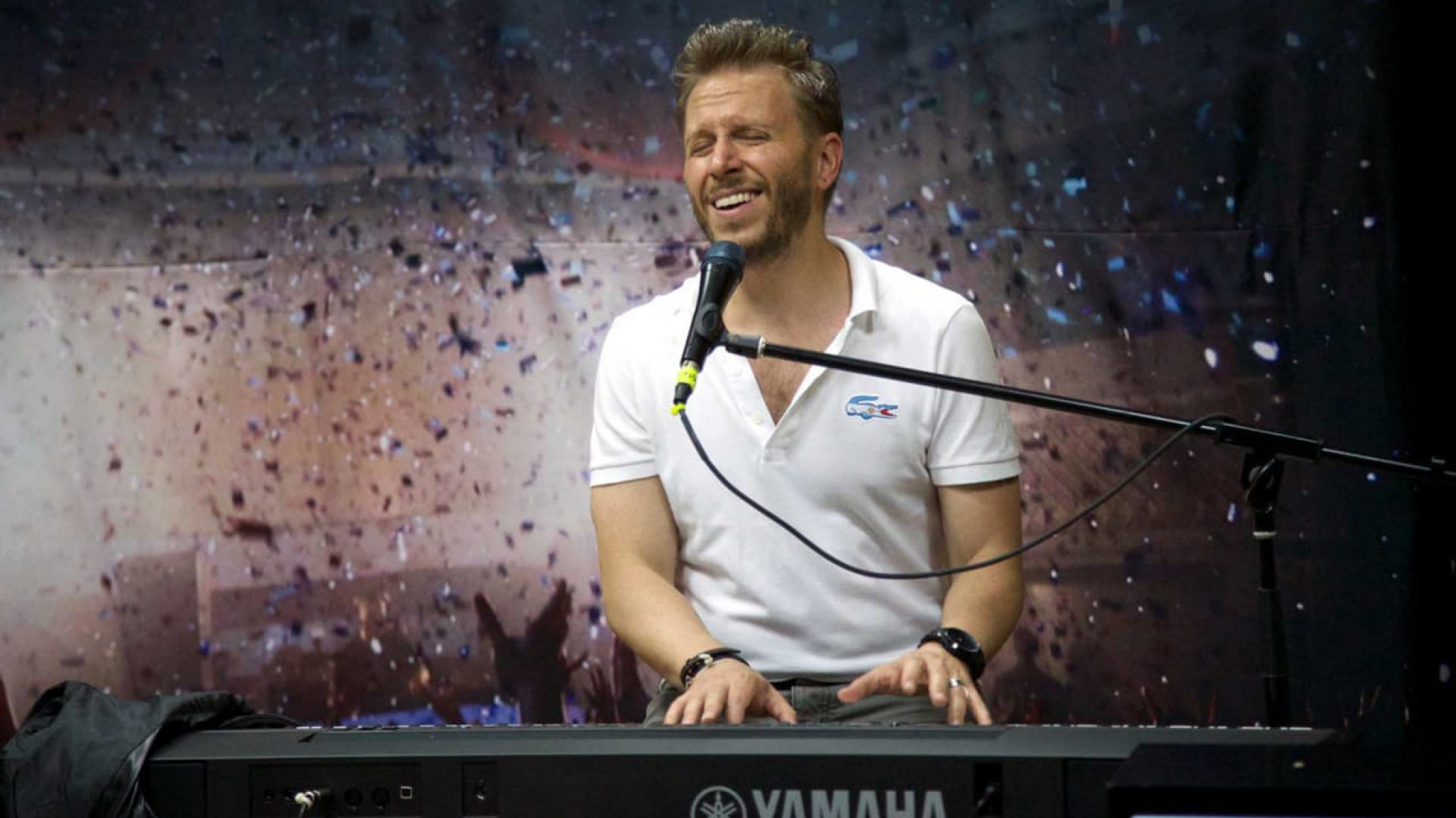 Noel Schajris asombrado con el regaló de su hija: ”Un recordatorio de su mundo”