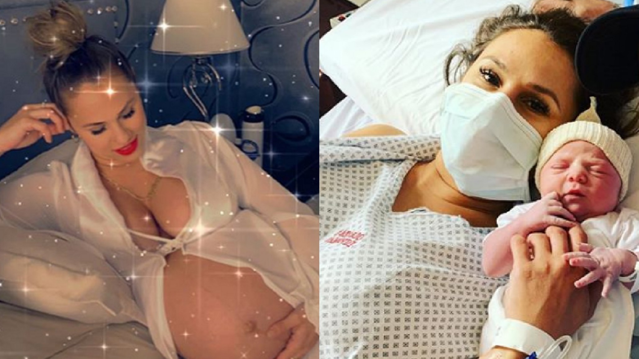 Barby Silenzi compartió el emotivo video de cuando nació su beba