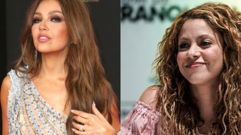 Las “20 millones de razones” que enfrentan a Thalía con Shakira