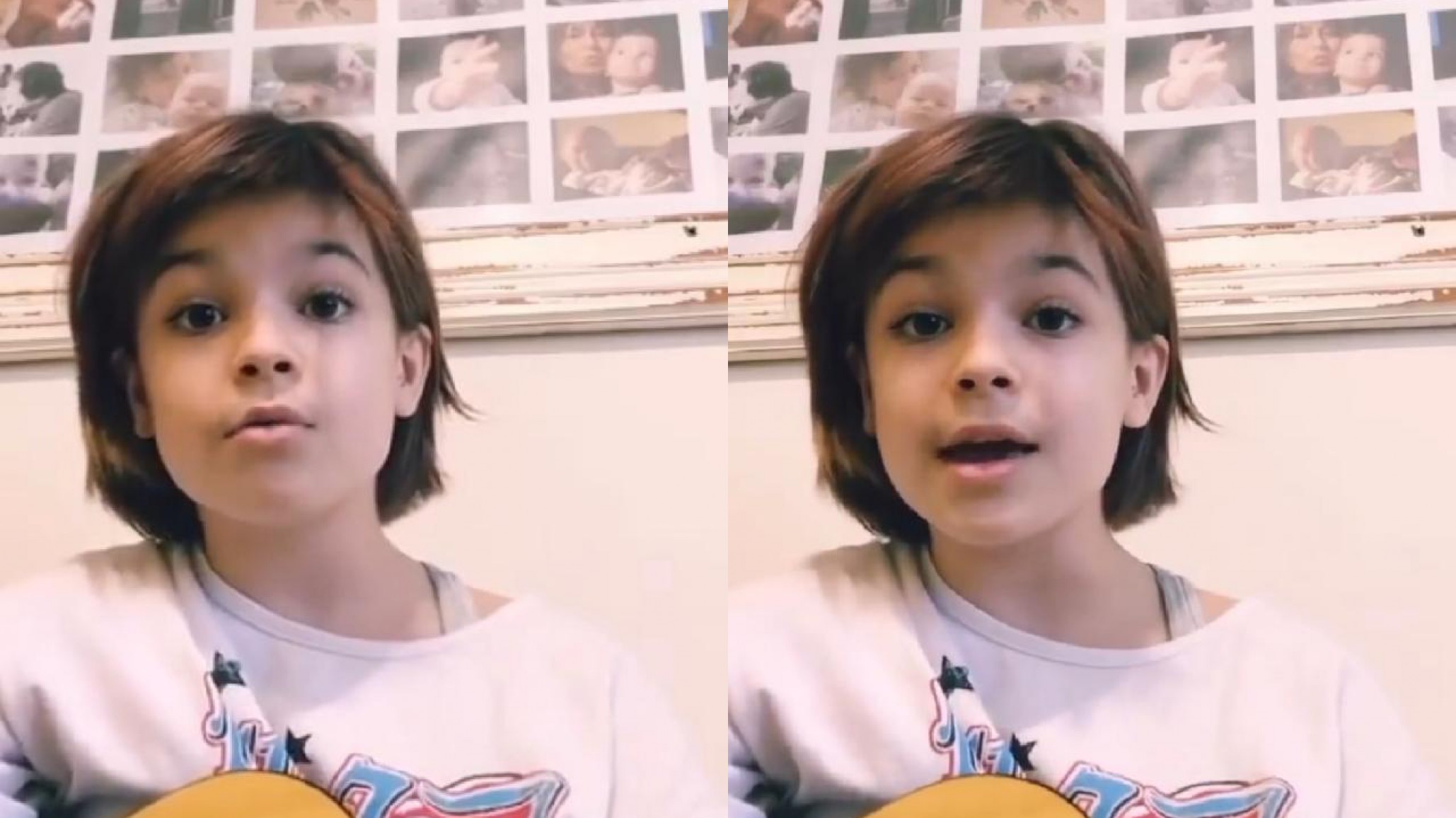 La hija de Gastón Pauls y Agustina Cherri lució sus habilidades de cantante: ”Lo es todo”