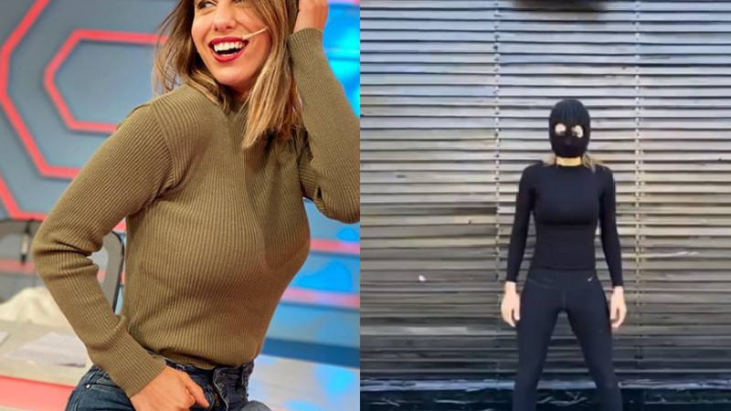 Cinthia Fernández fuertemente criticada por un video donde se hace pasar por un ladrón de caricaturas