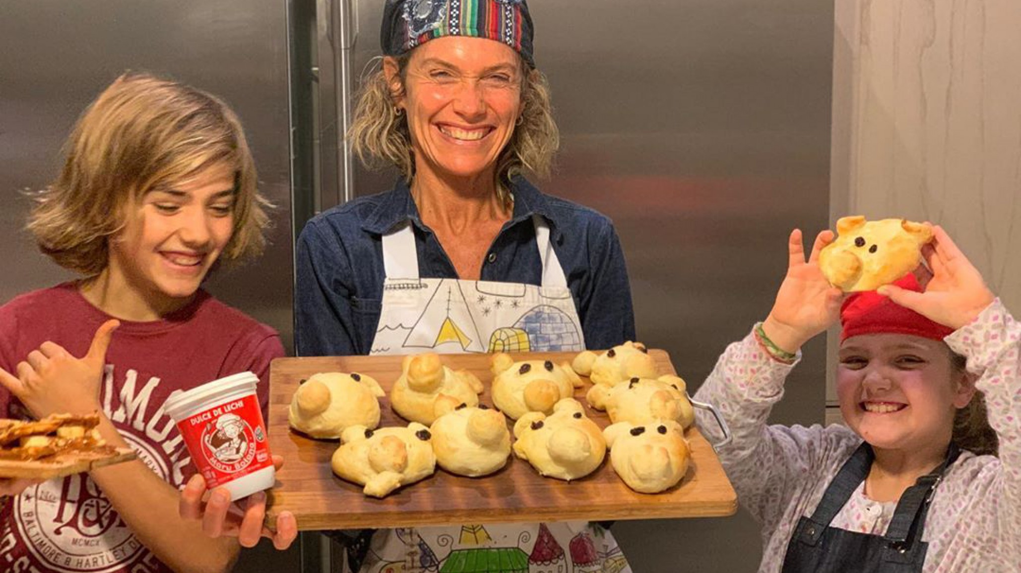 Maru Botana sorprendida por sus hijos al llegar a casa: ”Me estaban esperando para cocinar”