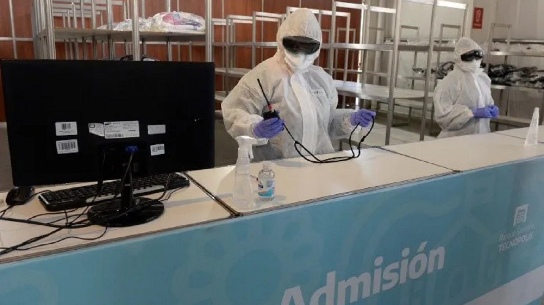 Ingresó al Centro Sanitario de Tecnópolis el primer paciente con Coronavirus