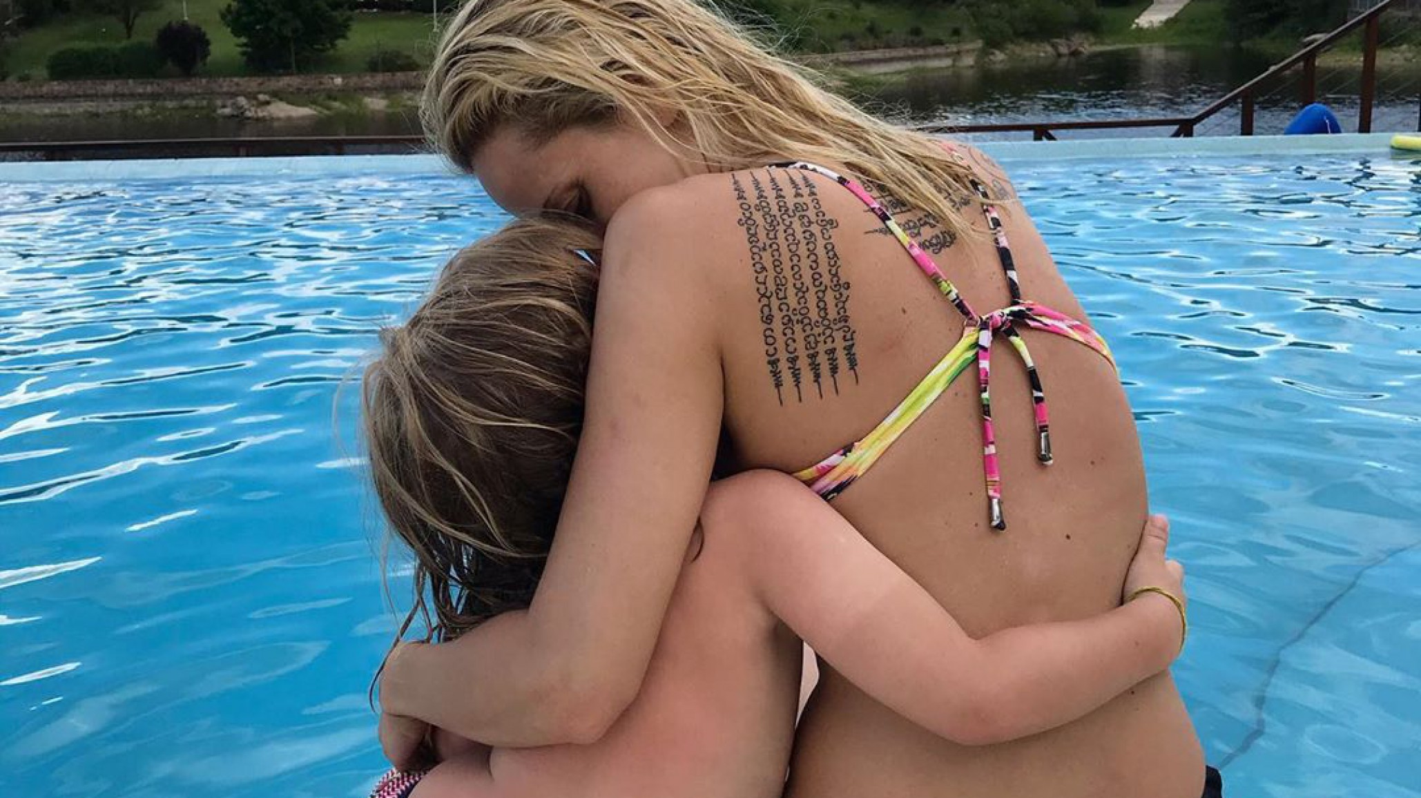 Julieta Prandi y un tierno saludo a su hijo: ”No por ser el más chiquito, es el menos poderoso”