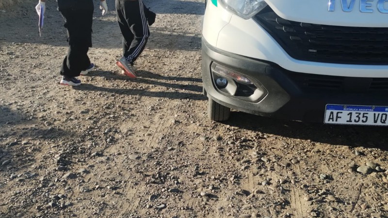 Misterio por un herido de arma blanca en km. 8