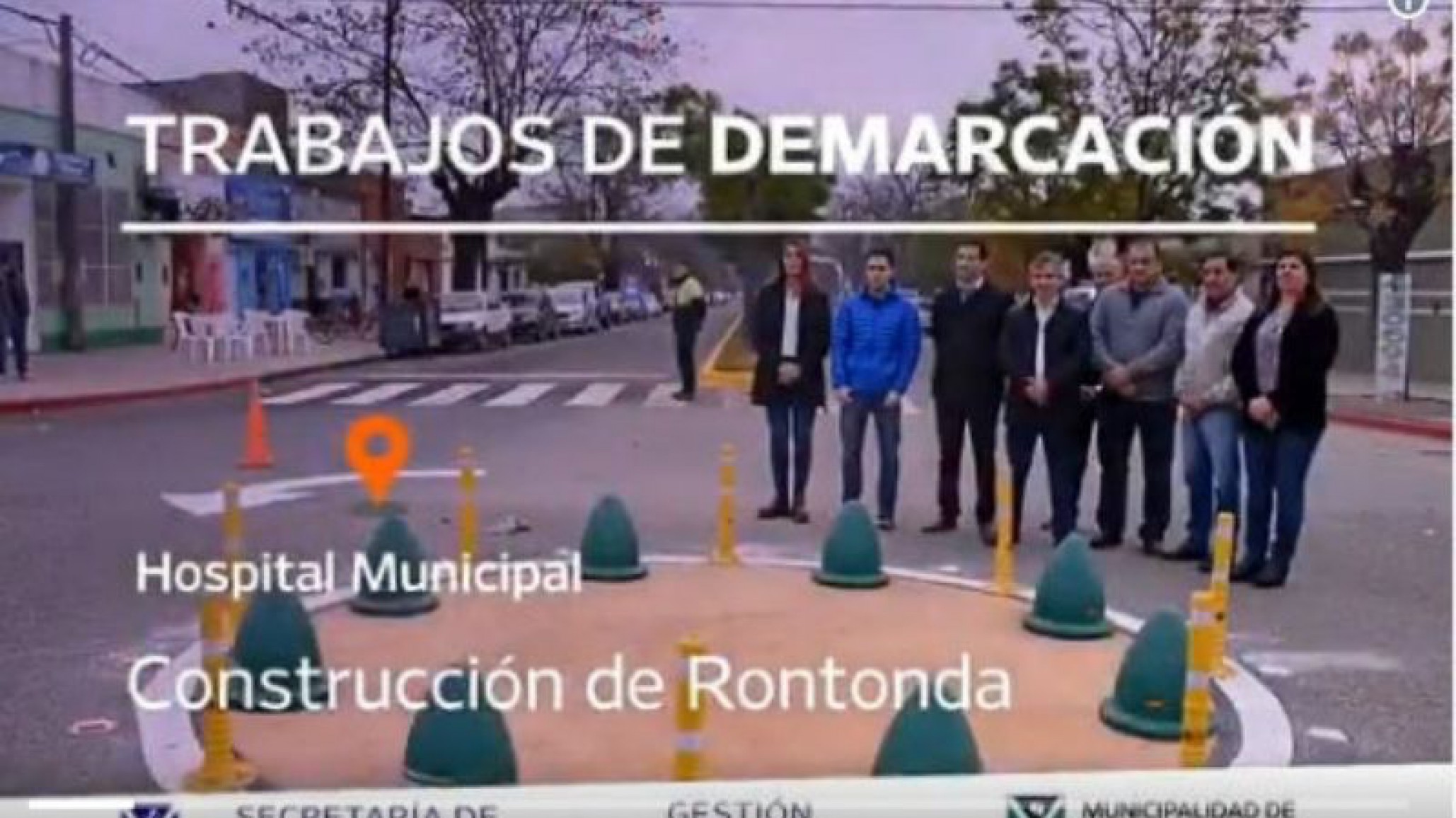 Inauguraron una rotonda y se llenaron de memes las redes