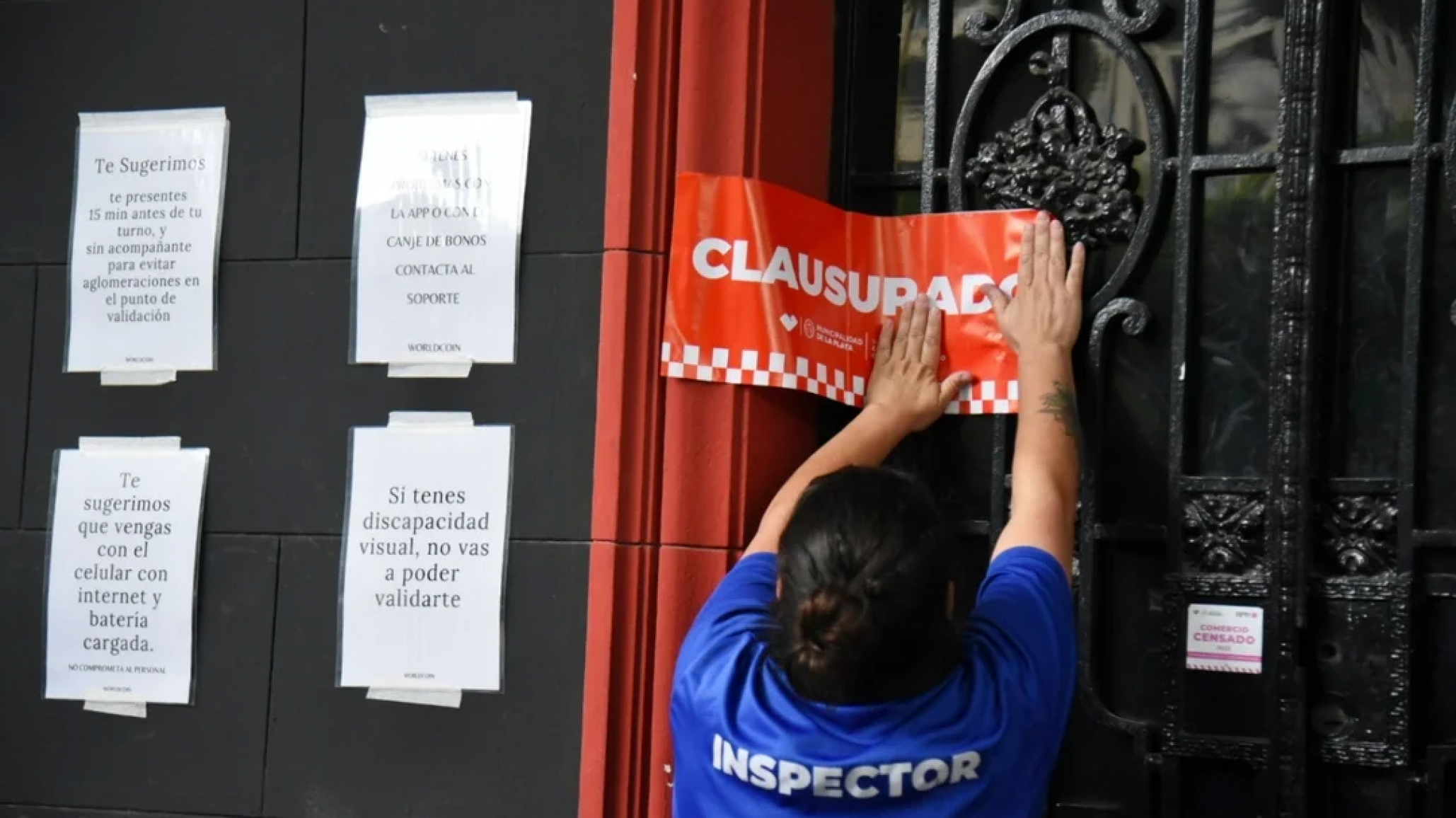 Clasuran dos locales en Argentina que escaneaban iris de personas