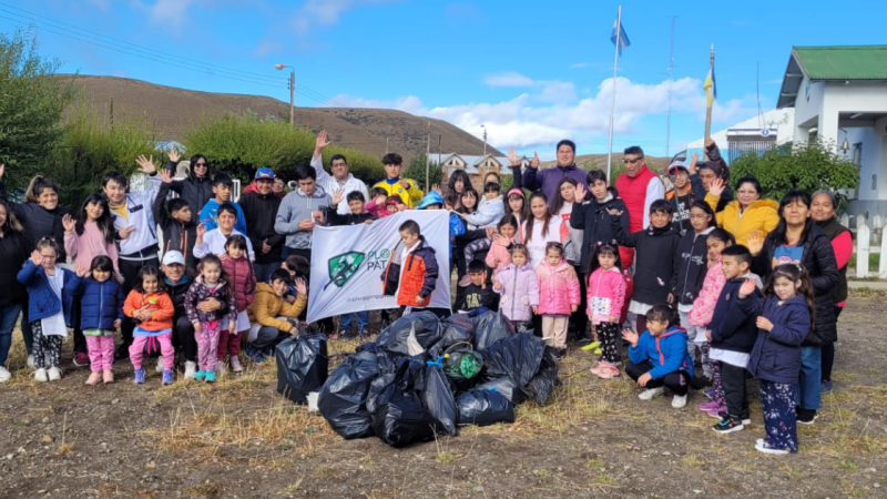 Plogging Patagonia inició su recorrido con una primera etapa en la Zona Sur