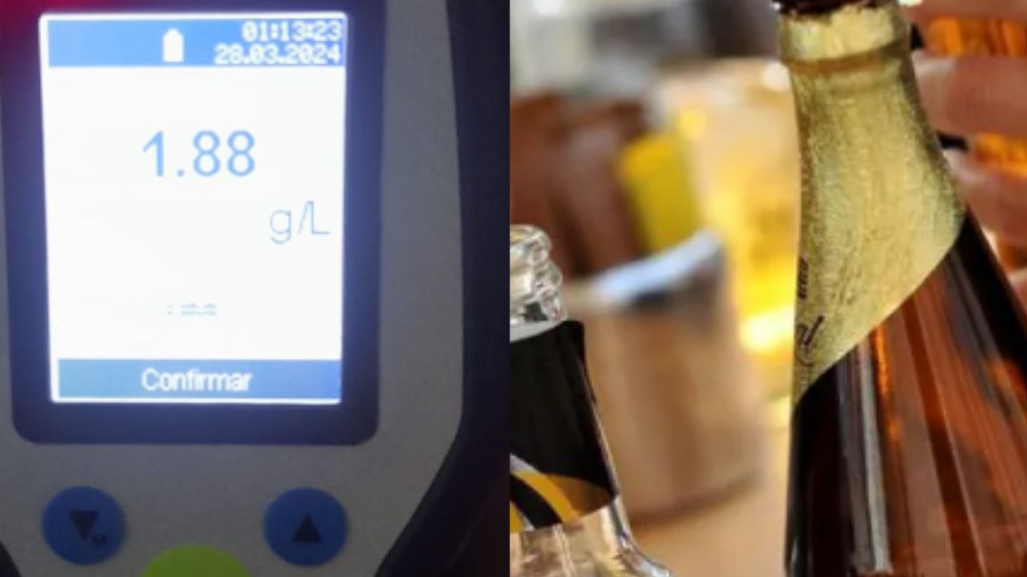 Salió del boliche de Pampa y manejó 100 kms por ruta 3 totalmente ebrio