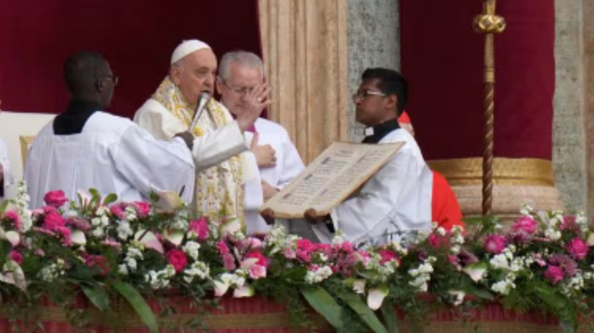 El papa pidió por liberación de rehenes y un alto el fuego en Gaza