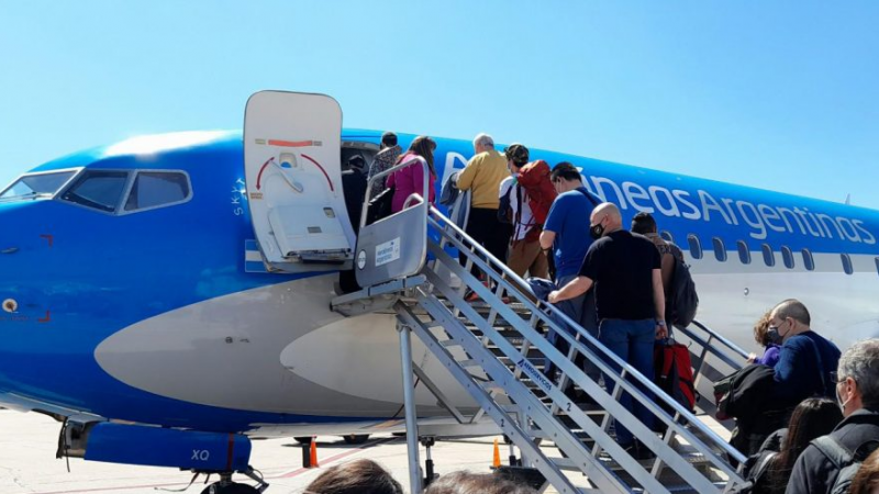 300 mil pasajeros viajaron este fin de semana XXL con Aerolíneas Argentinas