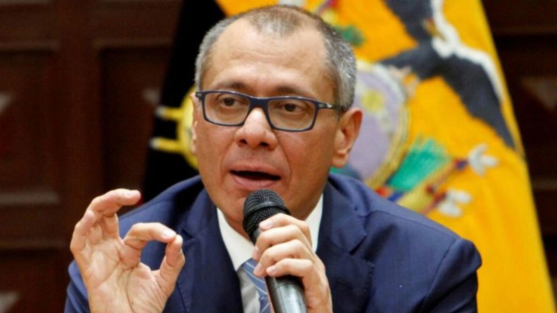 Internaron al exvicepresidente Jorge Glas