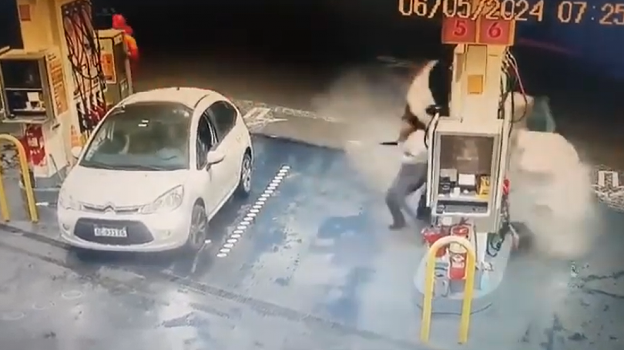 Video: Así fue el choque impactante de Tiago Palacios