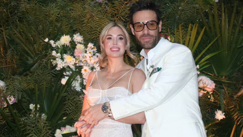 Así fue la boda romántica de Jesica Cirio y Elías Piccirillo