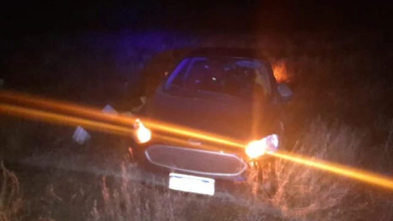 Impresionante vuelco en la Ruta Nacional N°3