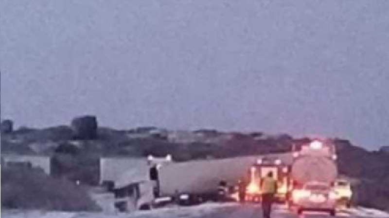 Tragedia en la Ruta 40: cuatro personas muertas en un choque entre un camión y un auto