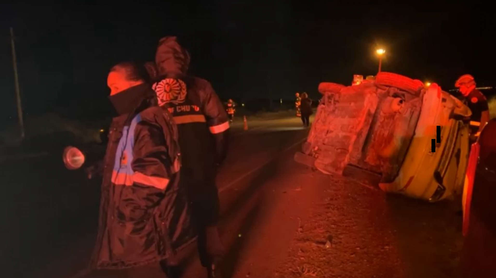 Un custodio del Gobernador volcó y fue hospitalizado con una herida en la cabeza