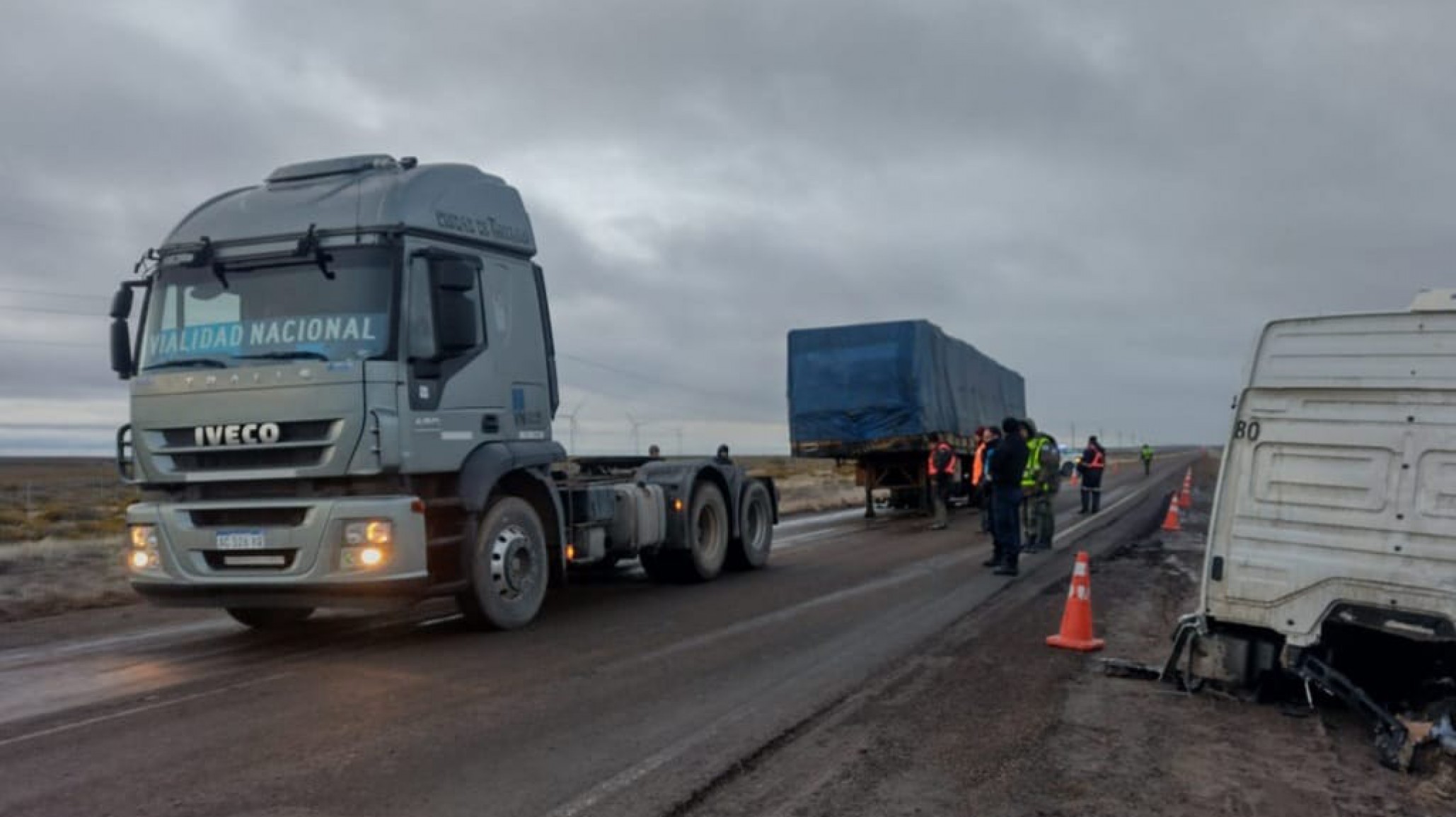 Se rehabilita la circulación en la Ruta Nacional 3