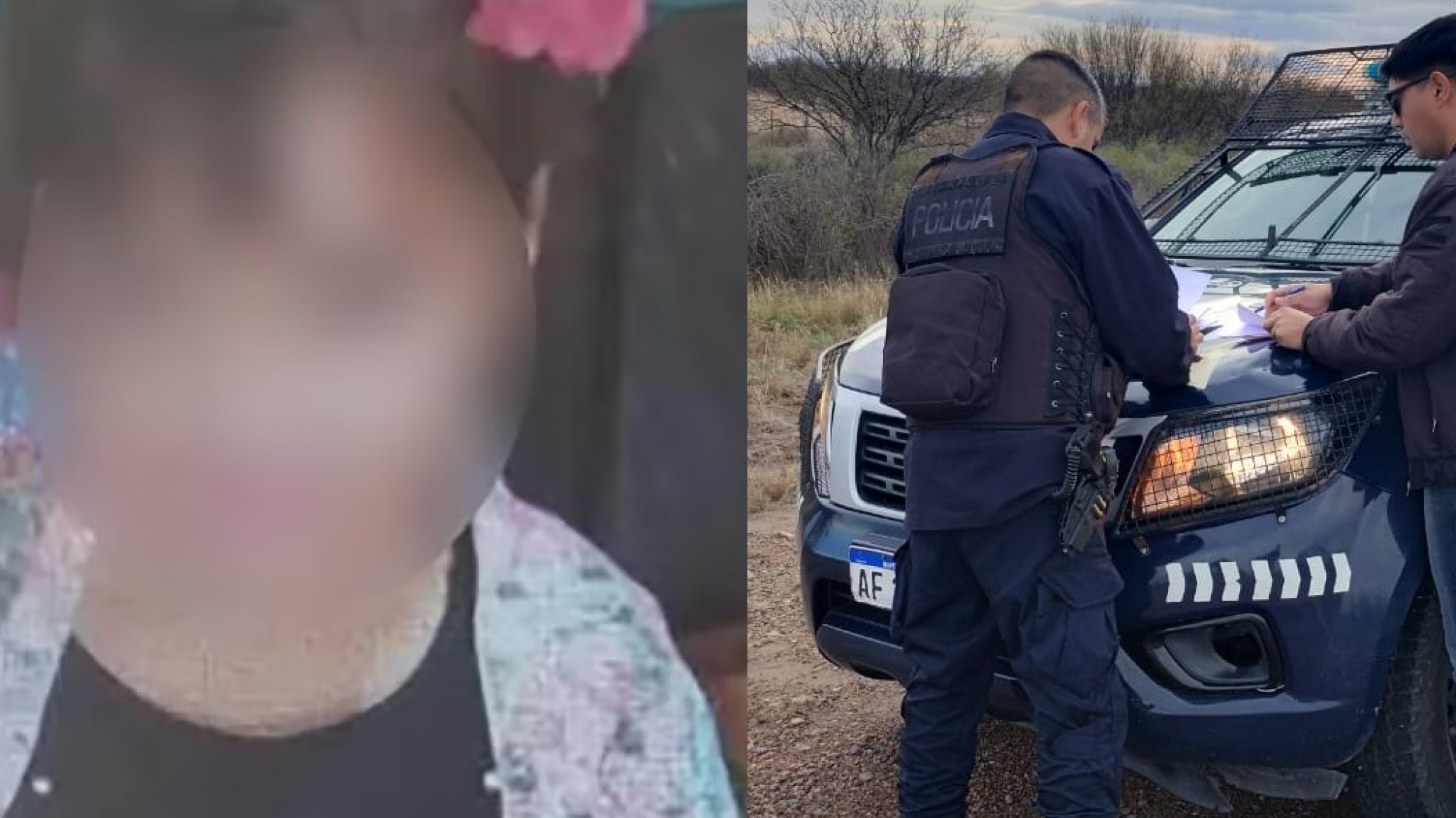 Niña de 5 años desaparecida en Mendoza fue hallada en La Pampa