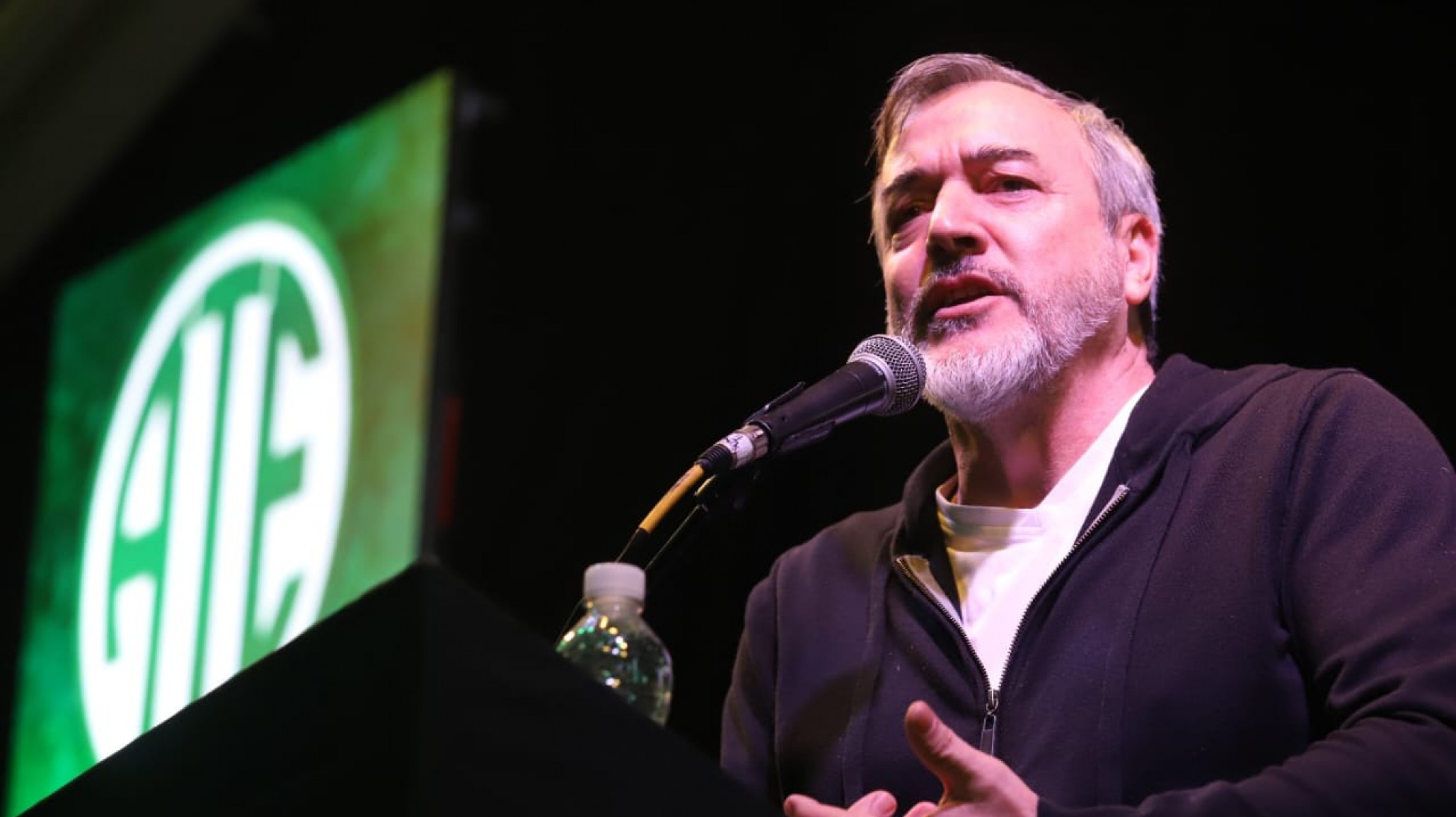 Aguiar muy crítico con la CGT: "En esta crisis profunda no podemos permitir que algunos actúen como si fueran empresarios"