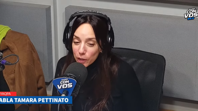 Tamara Pettinato cuestionó a movilera: "Es invasivo lo que hacés"