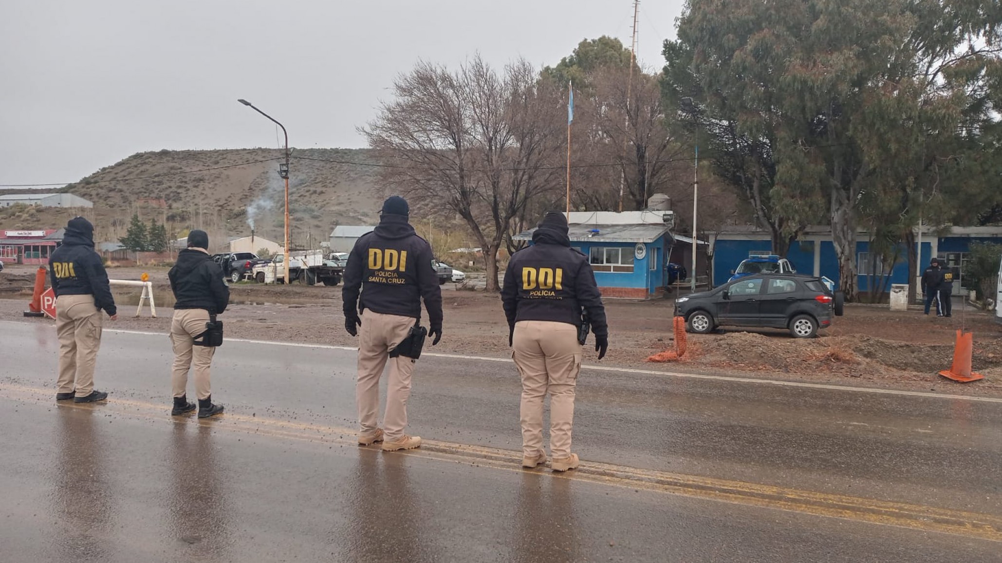 AFIP y personal policial realizan un control vehicular en Ruta N°3