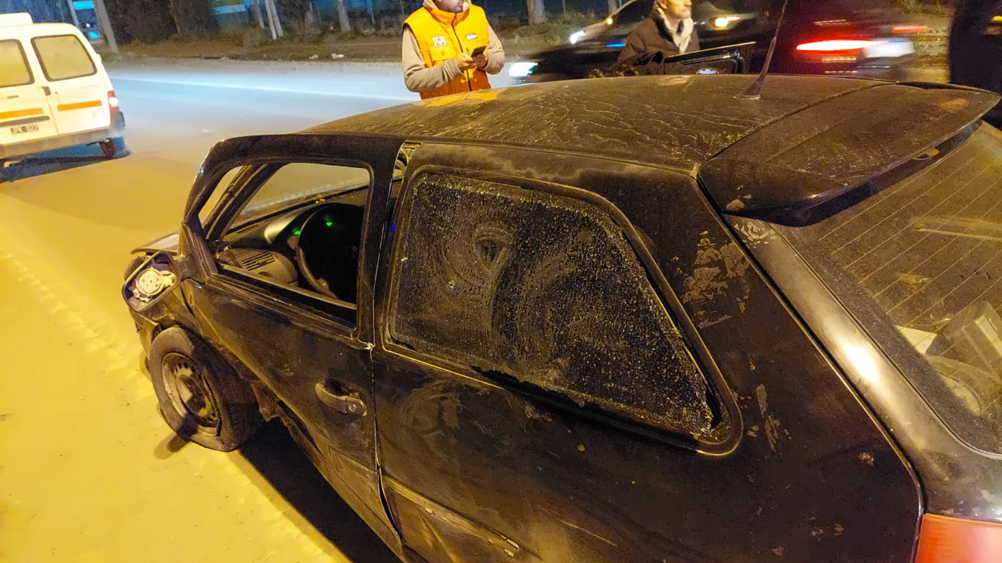 Ruta 3: Chocó, dejó una mujer herida y se fugó