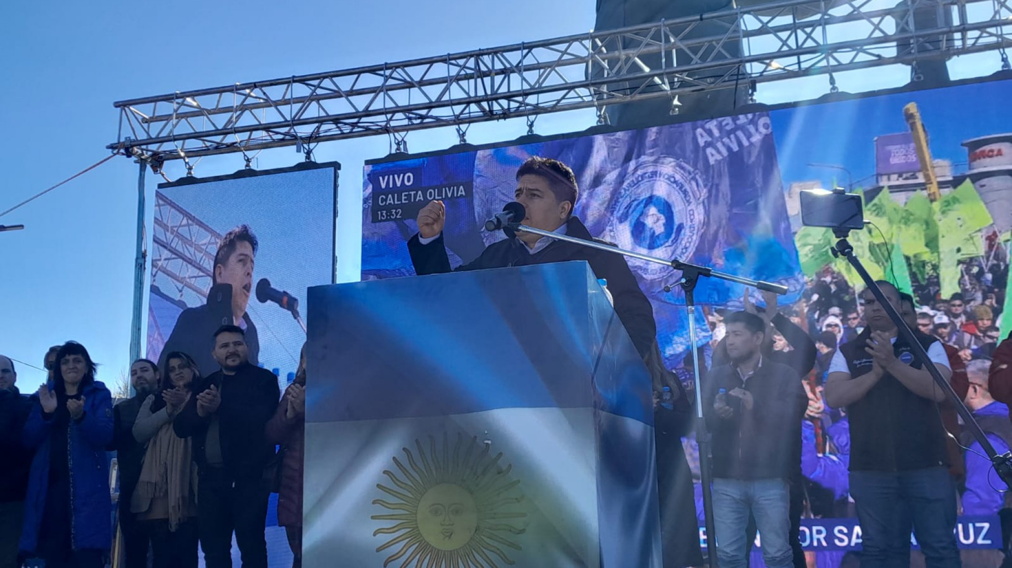 Vidal: "Si YPF se quiere ir, Santa Cruz no se va a quedar con las manos vacías"