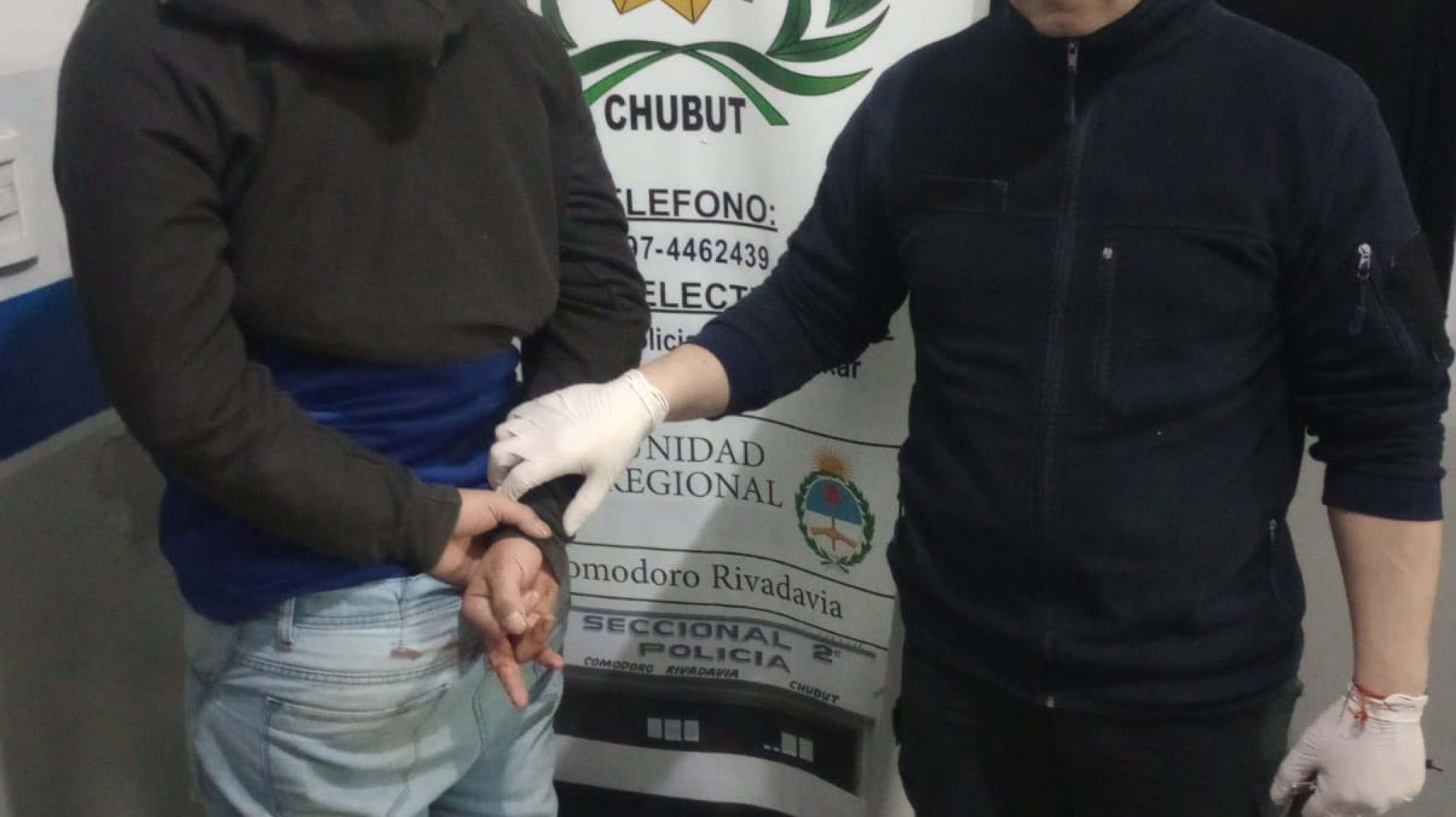 Joven fue detenido por provocar daños en la vivienda de su suegra