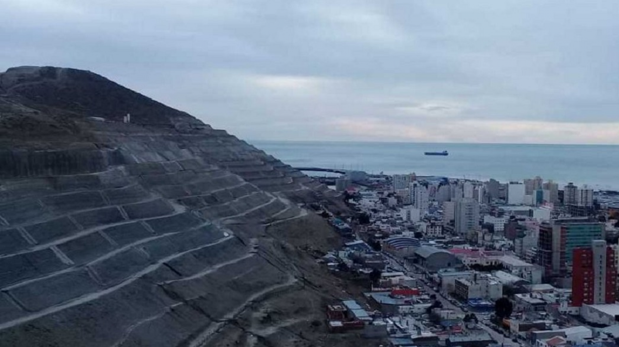 Clima inestable en Comodoro: Nubes, viento y temperaturas variables