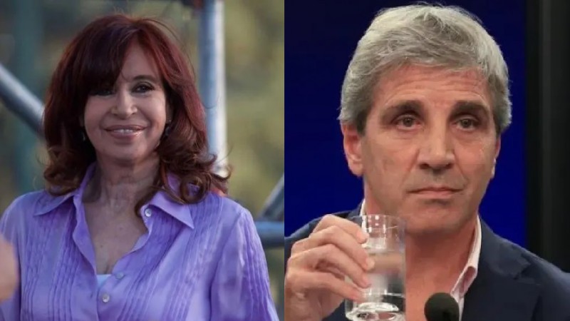 Fuerte cruce entre Cristina Kirchner y Caputo: "Mirá lo que decía de vos tu jefe actual, bobo!"