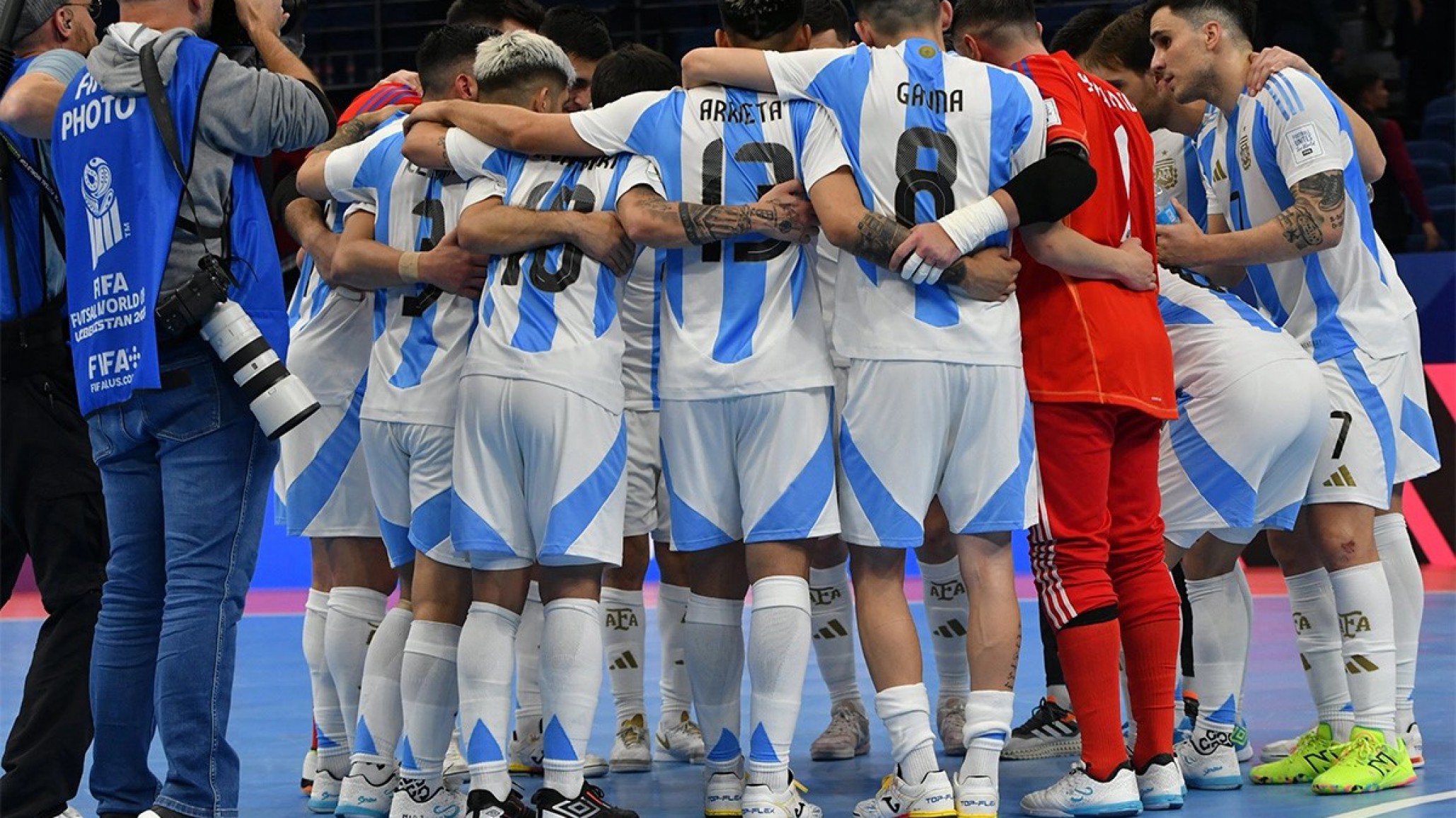 Este domingo Argentina se enfrenta a Brasil en la final del Mundial de Futsal