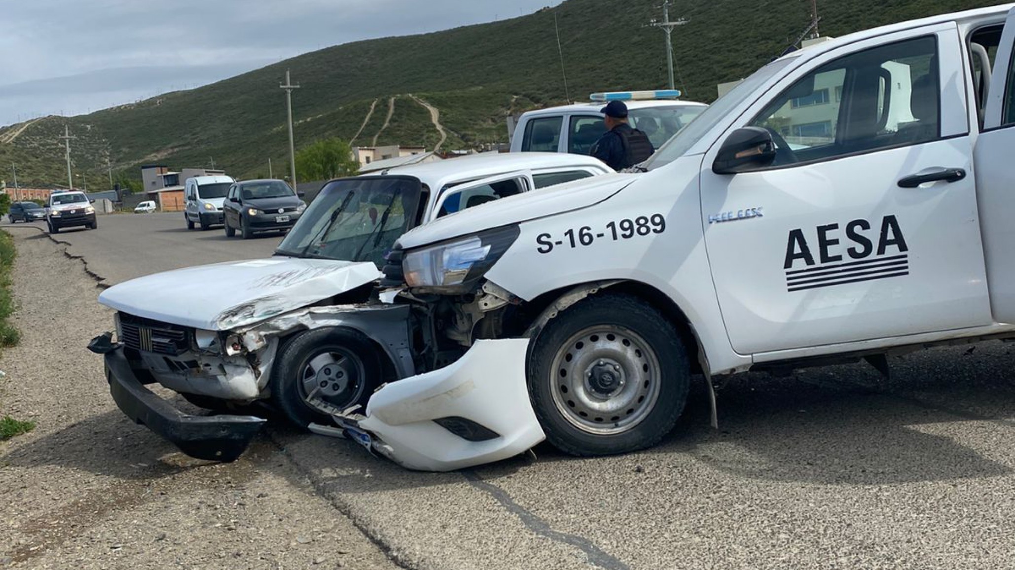 Accidente en el camino alternativo Roque González: hay dos conductores heridos, uno de ellos estaba alcoholizado