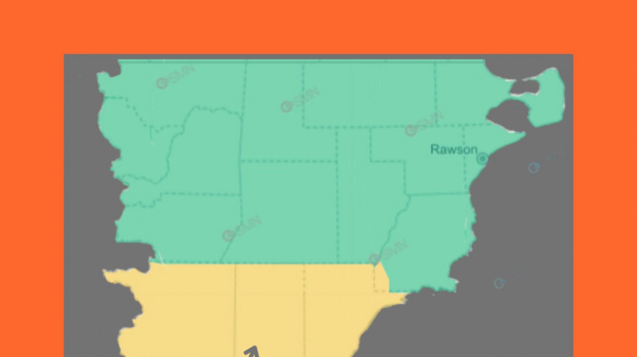 Alerta amarilla por fuertes vientos en gran parte de Chubut