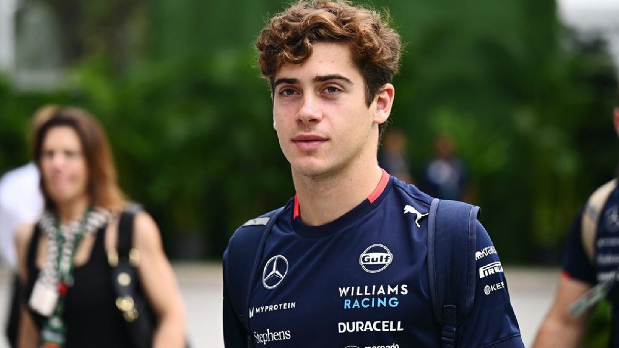 Franco Colapinto: "Voy a ser el mejor piloto de reserva de la Fórmula 1"