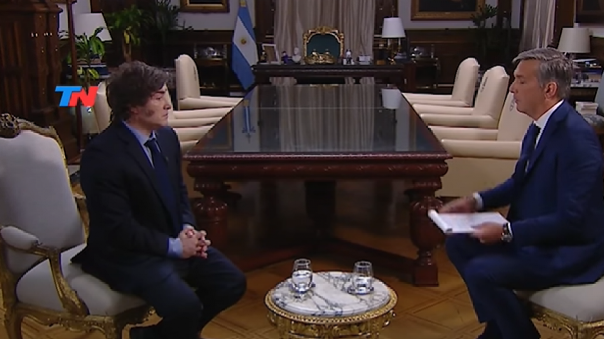 Milei volvió a cruzar a Villarruel: "Fue un error reivindicar a Isabel Perón"