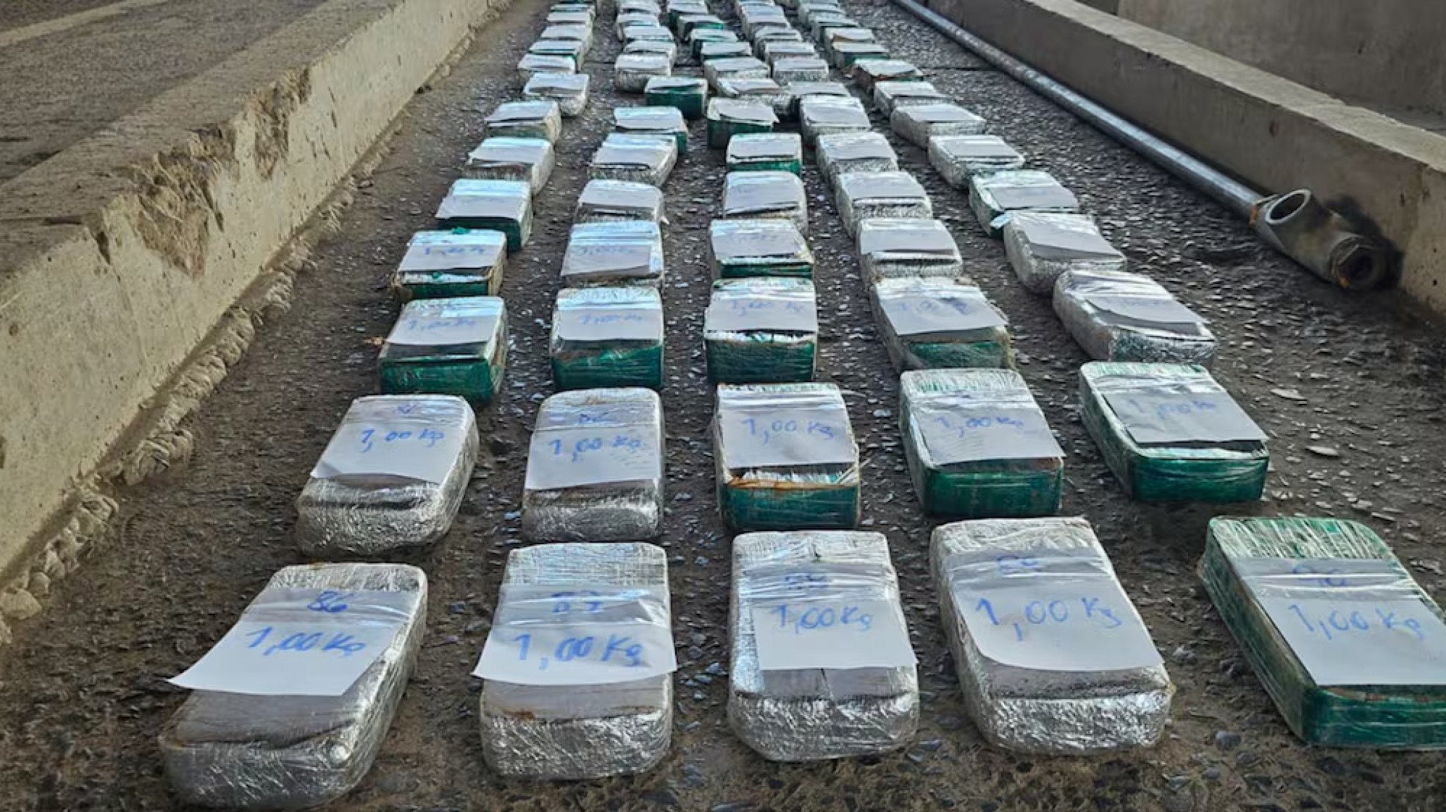 Secuestraron un cargamento de cocaína valuado en más de un millón de dólares