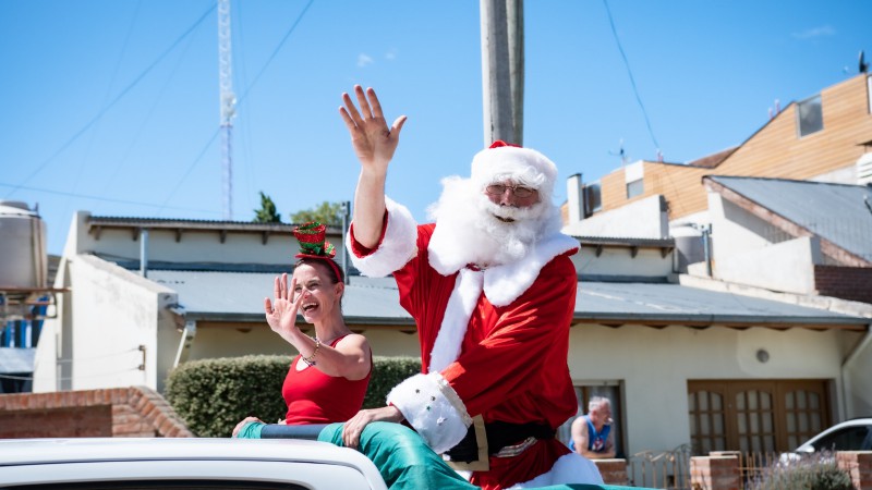 Papá Noel llega a Rada Tilly: así se vivirá la tarde mágica para los niños