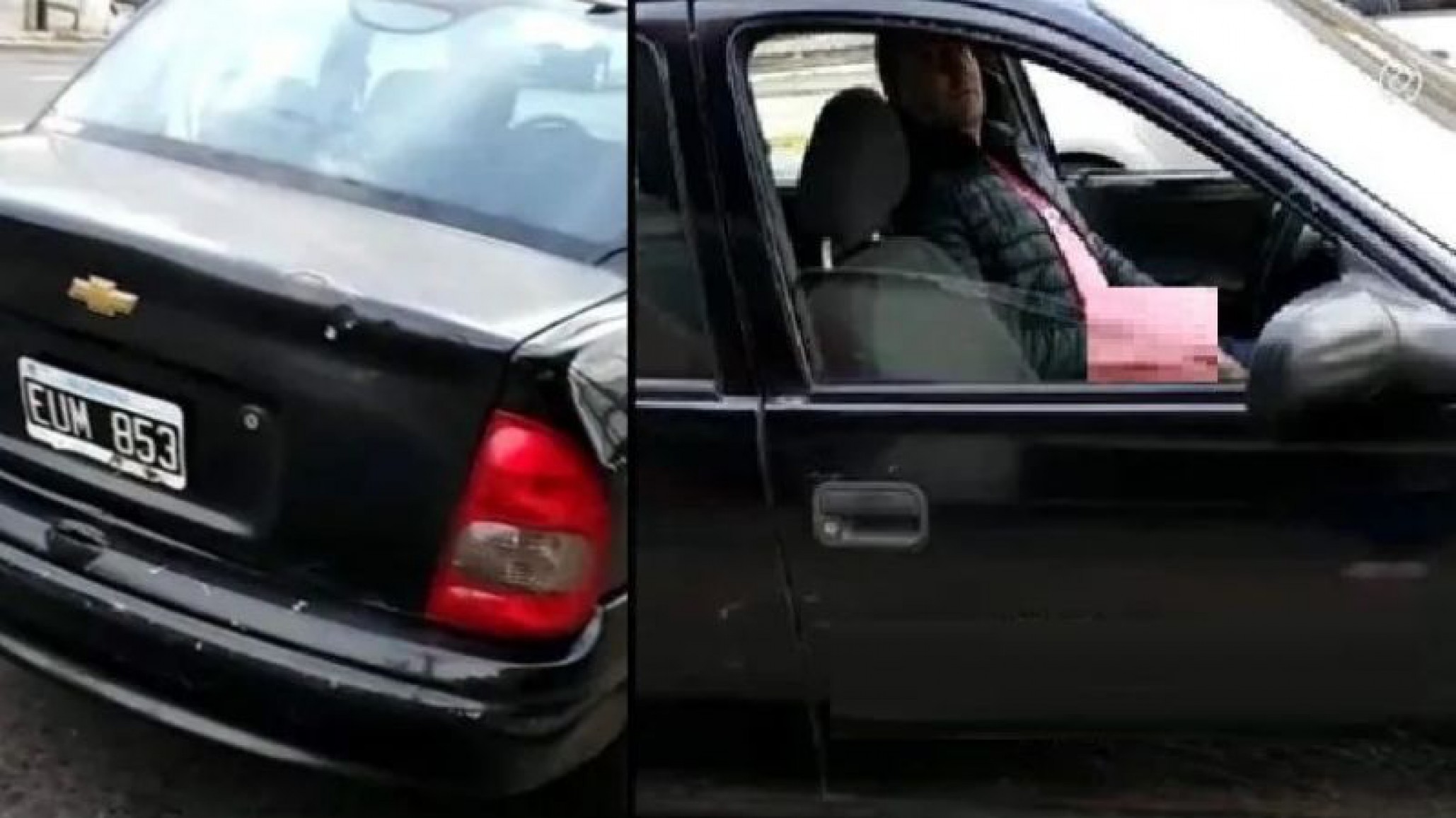 Una joven escrachó a un remisero que se masturbaba dentro de su vehículo