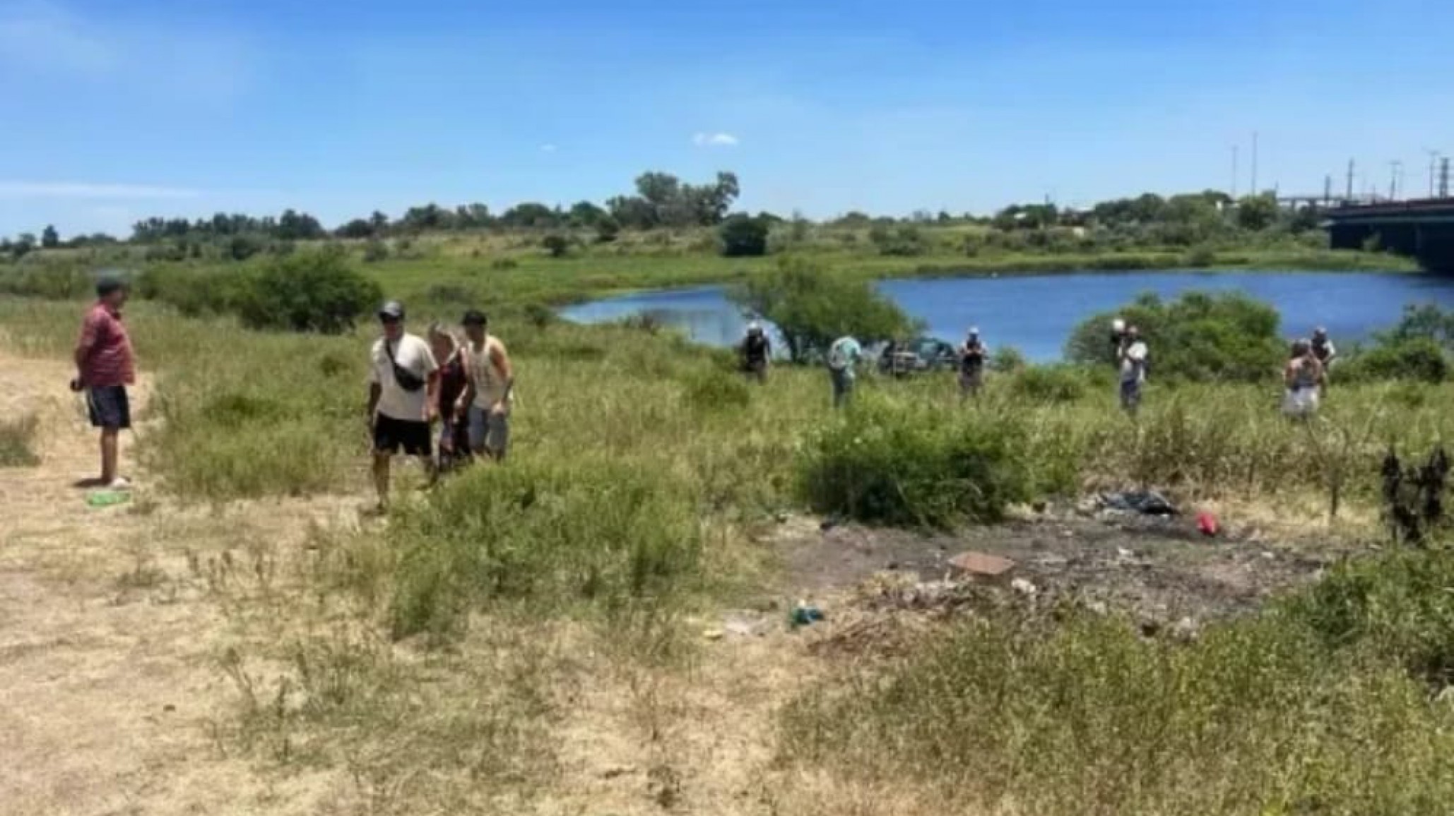 Hallaron muerto a un árbitro tras ser atropellado y caer a una laguna en Santa Fe
